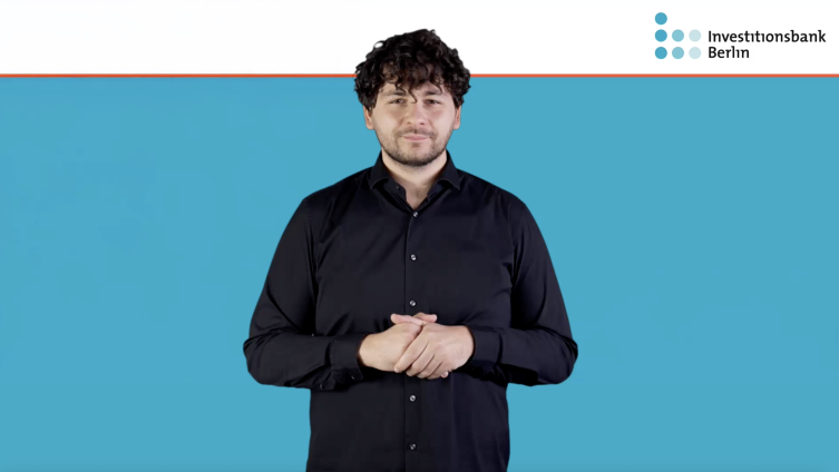 
Standbild Video für Gebärdensprache zu Inhalten der Website
