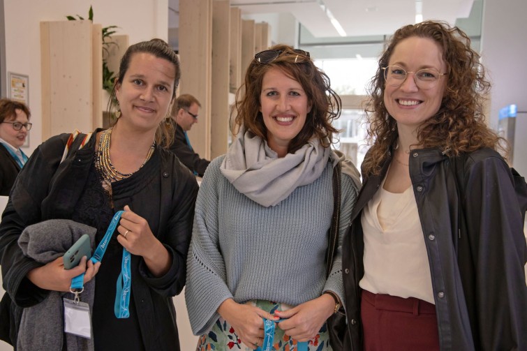 Femna Health M.E. GmbH: Eva Brandt, Maxie Matthiessen, Malina Helms Impressionen vom IBB Capital Sommerfest 2023: "IBB Capital meets Partner & Friends"