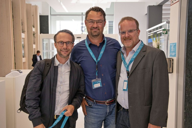 Emanuel Heisenberg (ecoworks GmbH), Daniel Höpfner (Signatris GmbH), Tobias Wittich (Business Angel) Impressionen vom IBB Capital Sommerfest 2023: "IBB Capital meets Partner & Friends"