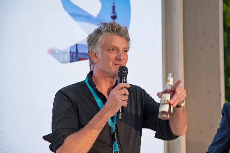 Dennis Maier, Geschäftsführer Streuobstwiesen (Ostmost) Impressionen vom IBB Capital Sommerfest 2023: "IBB Capital meets Partner & Friends"